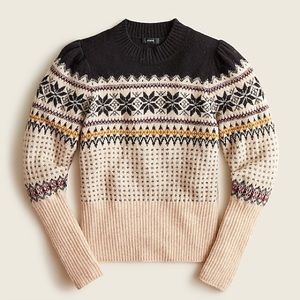 J Crew | Puffed Sleeve Sweater